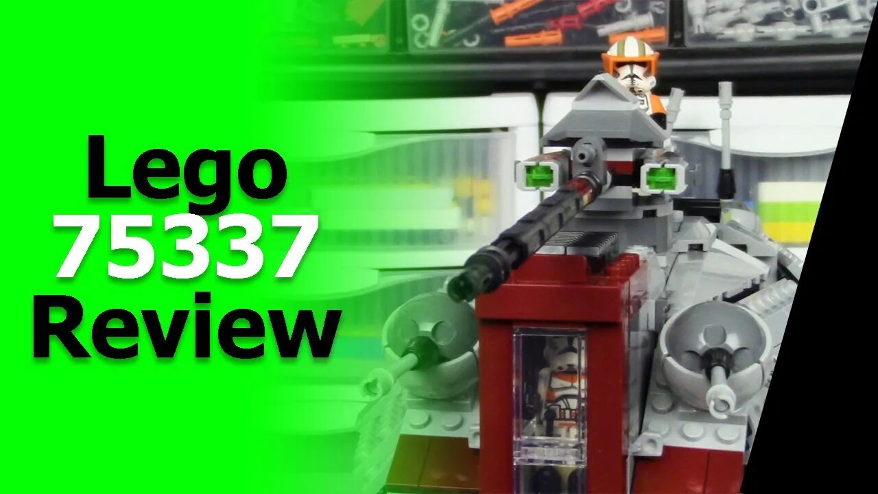 Lego Star Wars 75337 AT-TE Walker Review