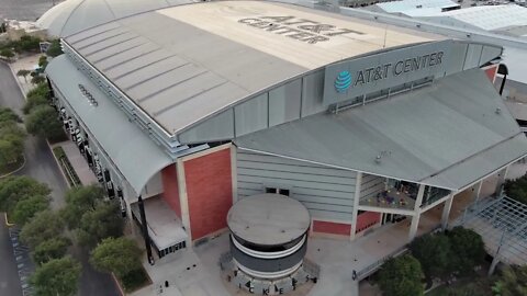 AT&T Center by drone