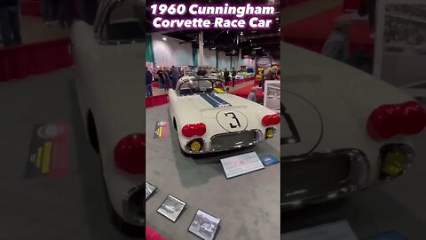 1960 Cunningham Corvette Race Car! #shorts