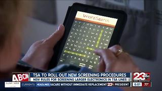 TSA changes screening procedures