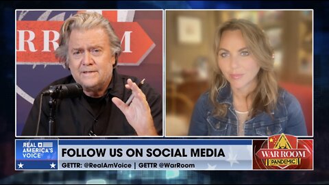 Lara Logan joins Steve Bannon on War Room