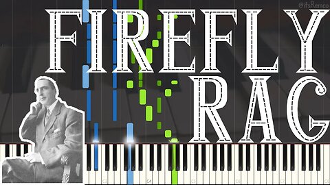 Joseph F. Lamb - Firefly Rag 1959 (Ragtime Piano Synthesia)