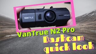 Vantrue N2 Pro dashcam for rideshare drivers