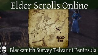 Blacksmith Survey Telvanni Peninsula [Elder Scrolls Online] ESO Necrom Chapter
