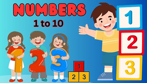 Learn to Count from 1 to 10 - 1234 Counting For Kids and Toddlers | Bright Spark Station
