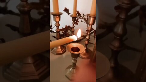 Fix a crooked candlestick- the easy way!