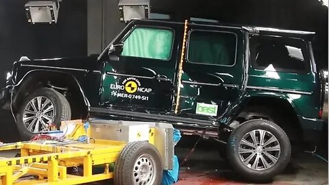 CRASHTEST Mercedes G-Wagen 2018, ⭐⭐⭐⭐⭐ starts, SURPISED? 😅