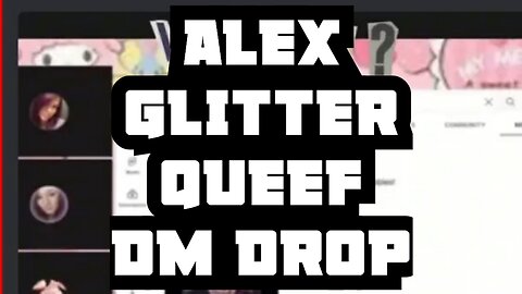NEGZLIVE EXCLUSIVE: The Glitter Queen dm drop