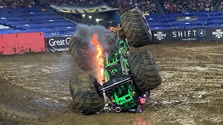 Monster Jam World Finals 22 XXII FULL SHOW - High Jump - Skills - Racing - Freestyle Nashville 2023