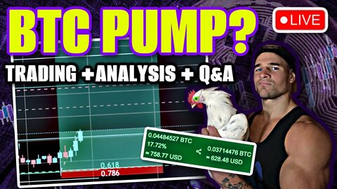 BTC GETTING A MOVE | PUMP OR FAKEOUT? | ANALYSIS Q&A