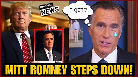 BREAKING NEWS!! | Mitt Romney RESIGNS with a Disgraceful video | McConnell Next?! 🚨TRUMP RESPONDS