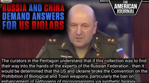 Russian and Chinese Media Demand Explanation About US Bio-Warfare Labs Around The World