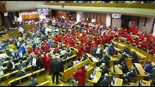SOUTH AFRICA - Cape Town - EFF disrupts State of the Nation Address (Video) (hWN)
