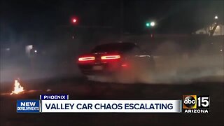 Valley car chaos escalating