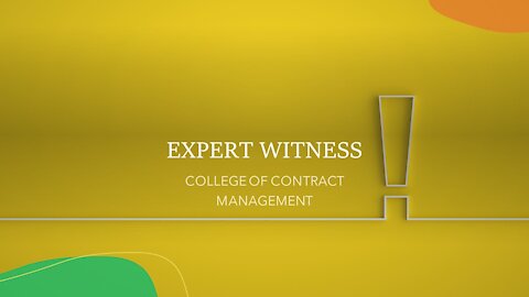 Expert Witness | CCM