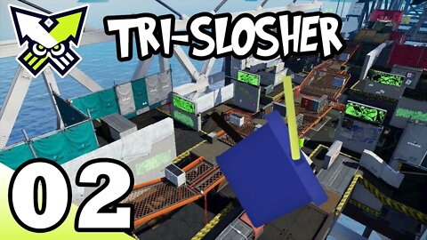 Splatoon 3 Turf War With All Weapons Part 2 - Tri Slosher [NSW/4K][Commentary By X99]