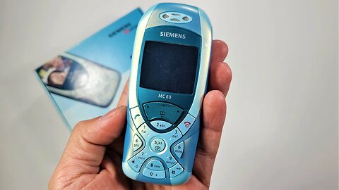 2003 Siemens MC60 Vintage Cell Phone Unboxing Review