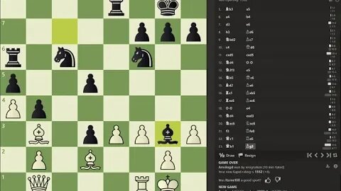 Daily Chess play - 1334 - Traded to gain Queen advantage in Game 2 and threw it away