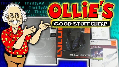 Ollie's Bargain Outlet AV Haul! "Good Stuff Cheap"?!