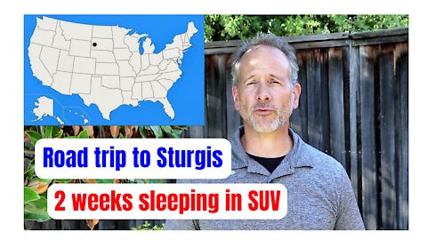 Road Trip to Sturgis Motorcycle Rally (Tips for sleeping in the SUV)