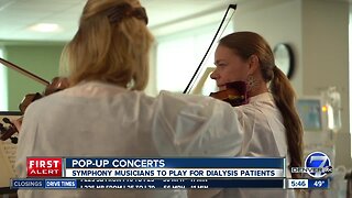 Symphony to do pop-up concerts at dialysis centers