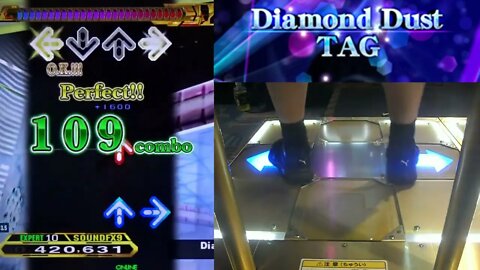 Diamond Dust - EXPERT (10) - AA#502 (Full Combo) on Dance Dance Revolution A20 PLUS (AC, US)