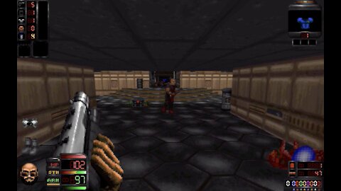 Doom: MapsOfChaos E1M2 100% DRLA