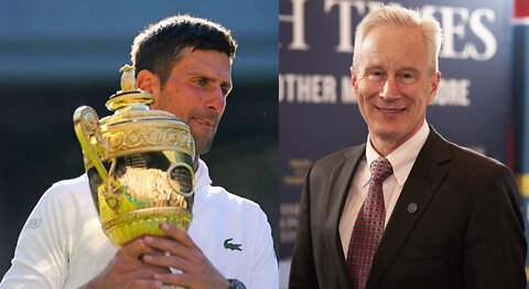 Dr. Peter McCullough with David Martin Sports on Novak Djokovic No Vax Stance