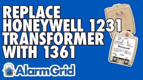 Replacing a Honeywell 1321 Transformer with a 1361 Transformer