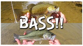 Fishing Ohio creeks and ponds for largemouth and smallmouth
