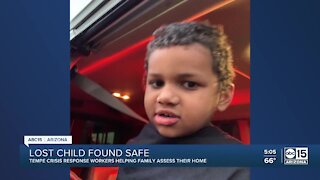 Good Samaritans help rescue child found wandering in the street