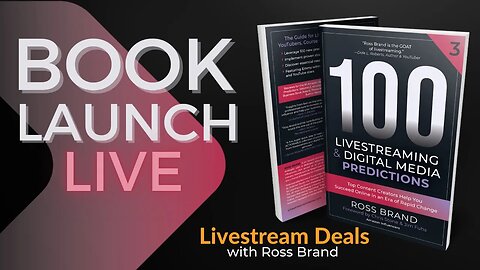 Book Launch: 100 Livestreaming & Digital Media Predictions, Vol 3
