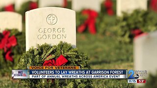 Volunteers to lay wreaths at Garrison Forest Cemetery