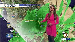 10News Pinpoint Weather with Meteorologist Angelica Campos