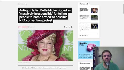 Bette Midler ripped for tweeting for people to go to the NRA convention armed