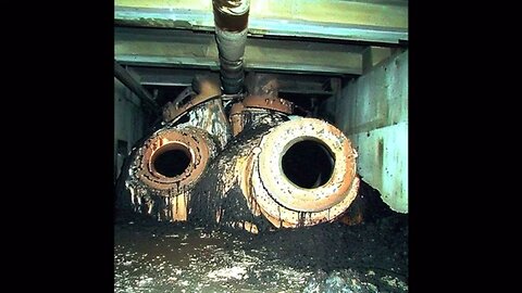 Underground Facility Covered In Black Goo