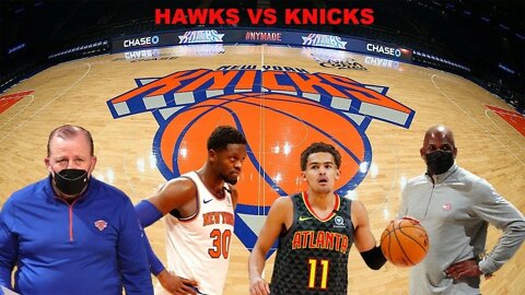 🔴LIVE KNICKS VS HAWKS WATCH ALONG & PLAY BY PLAY WITH HEAVY CHAT INTERACTION