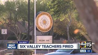 Valley school fires 6 teachers, and parents want answers