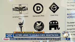 Voters urged to double-check registration for complex Presidential Primary