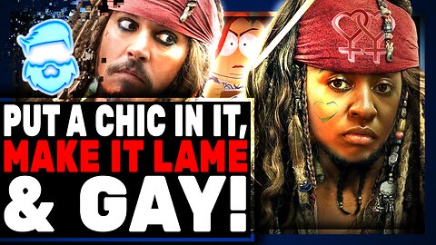 Disney REPLACES Johnny Depp With Black Female In Pirates Of The Caribbean & Gets Hilariously ROASTED