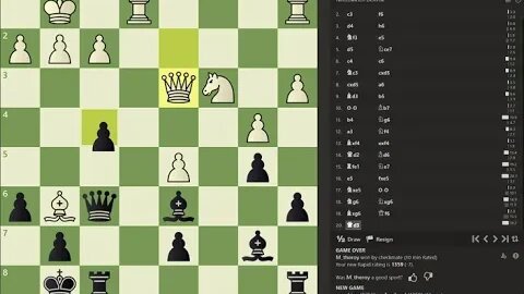 Daily Chess play - 1365