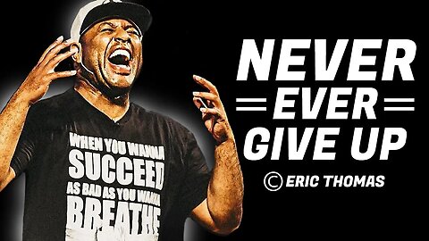 Eric Thomas By Fresh Plan - I'm Here To Shame YOU Constructive Speech (cool speech)