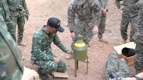 Cobra Gold 21: Marine Combat Engineers participate in Landmine Disposal Exercise