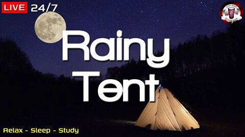 🔴☔💤 Rain on Tent | 12 HOURS | Thunderstorms | Camping Sounds | Sounds For Sleep | Sleep Fast | asmr