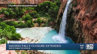 Havasu Falls closure extended