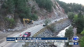 Highway 119 reopens in Boulder Canyon following massive rockslide