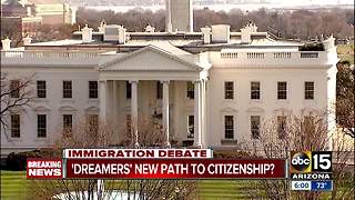 Trump proposes path to citizenship for 1.8 M, but includes border wall