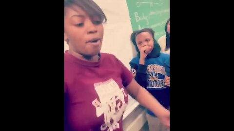 Students Challenge Teacher To Rap Battle, And She Delivers!