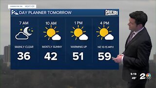 Thursday 5pm Weathercast