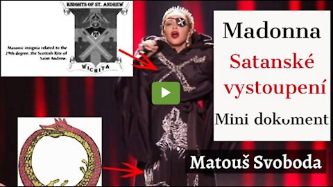 Madonna - Satanské vystoupení v přímem přenosu!